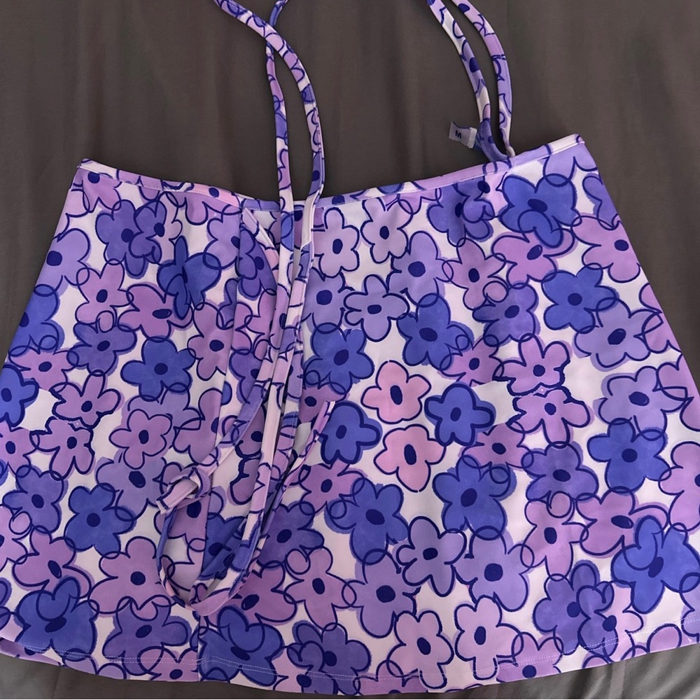 Cool is a Construct purple skirt
